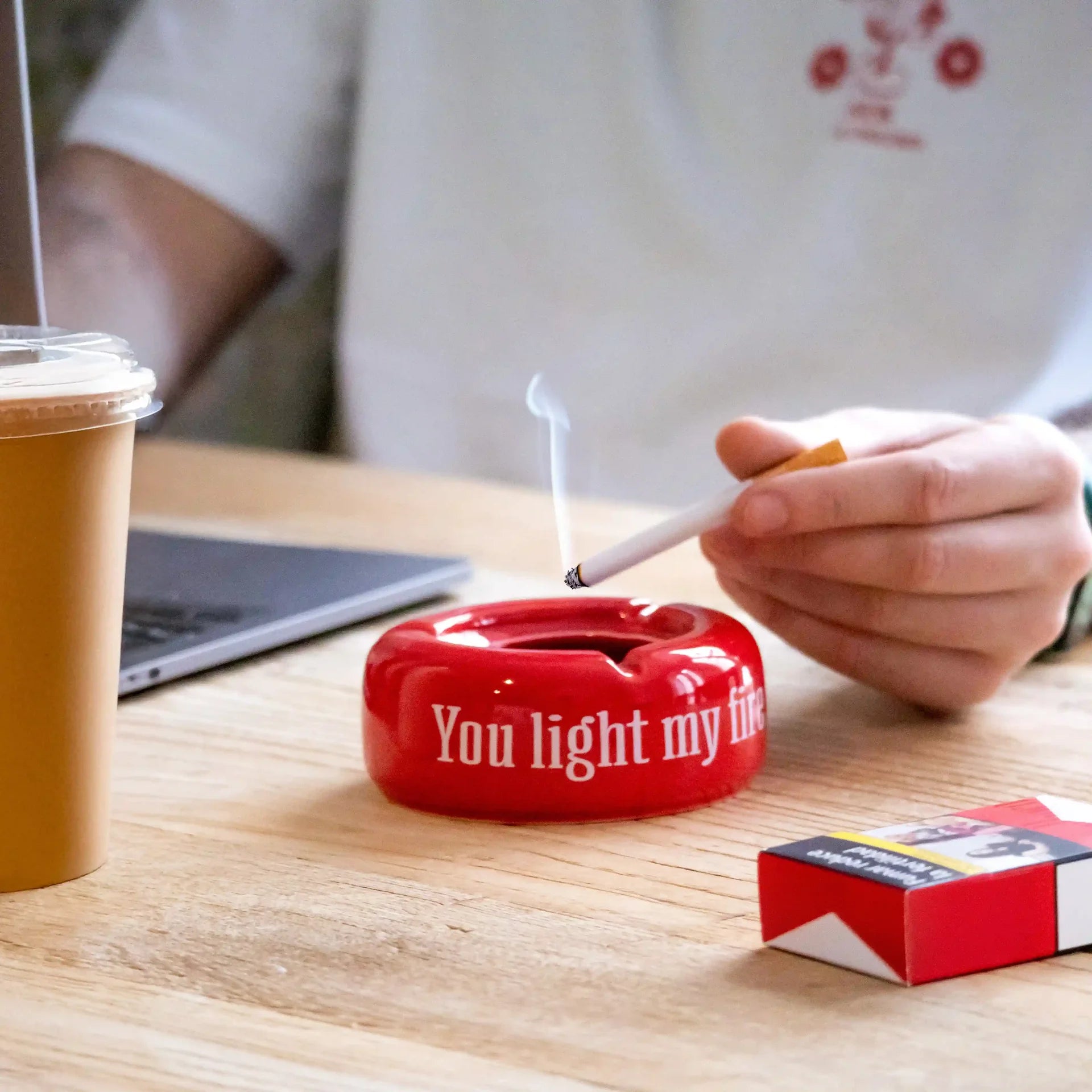 Cendrier « You light my fire » – Fisura – vue 4