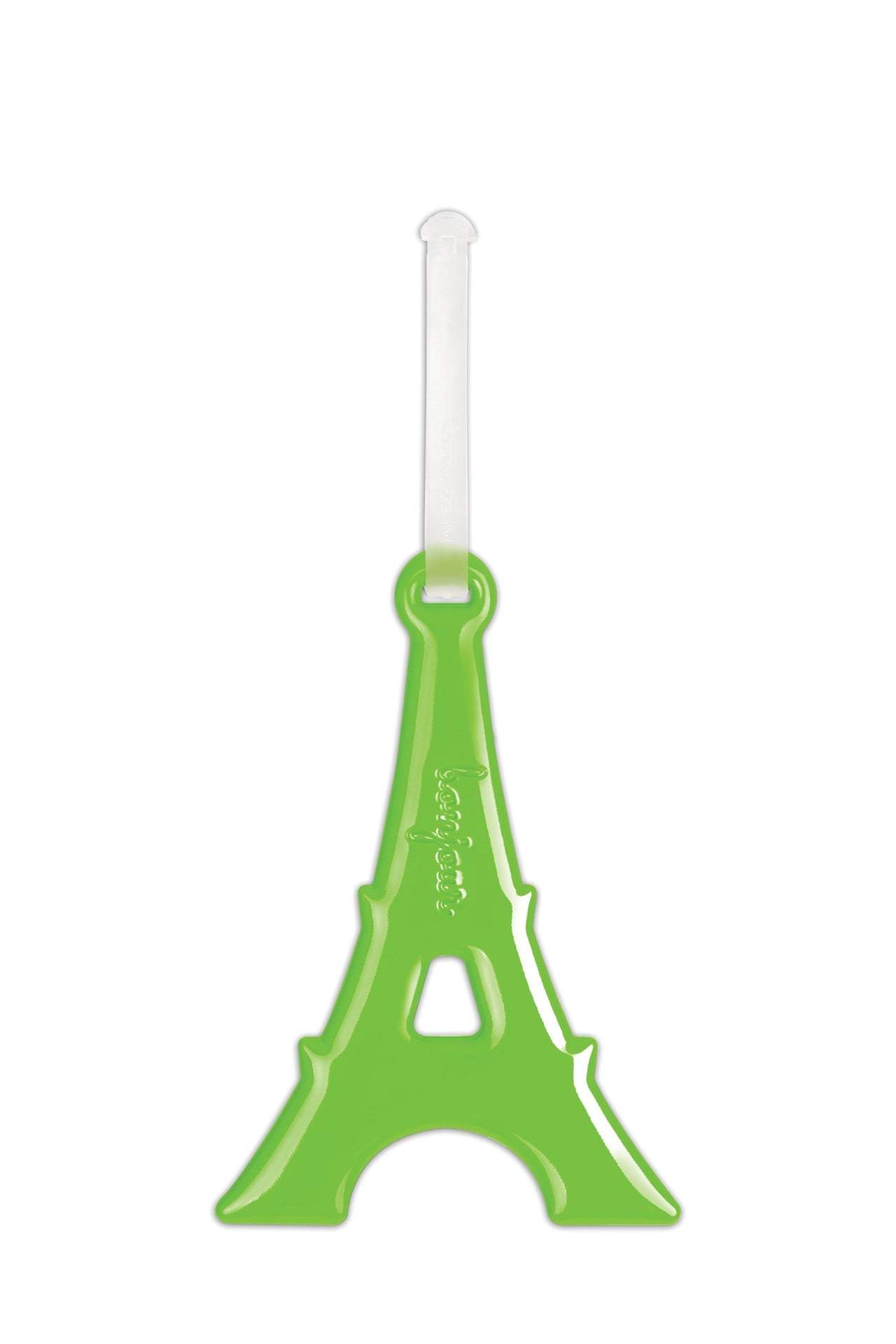 Etichetta per bagagli a torre Eiffel