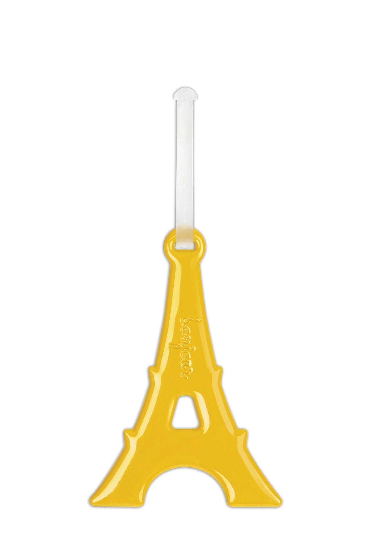 Etichetta per bagagli a torre Eiffel