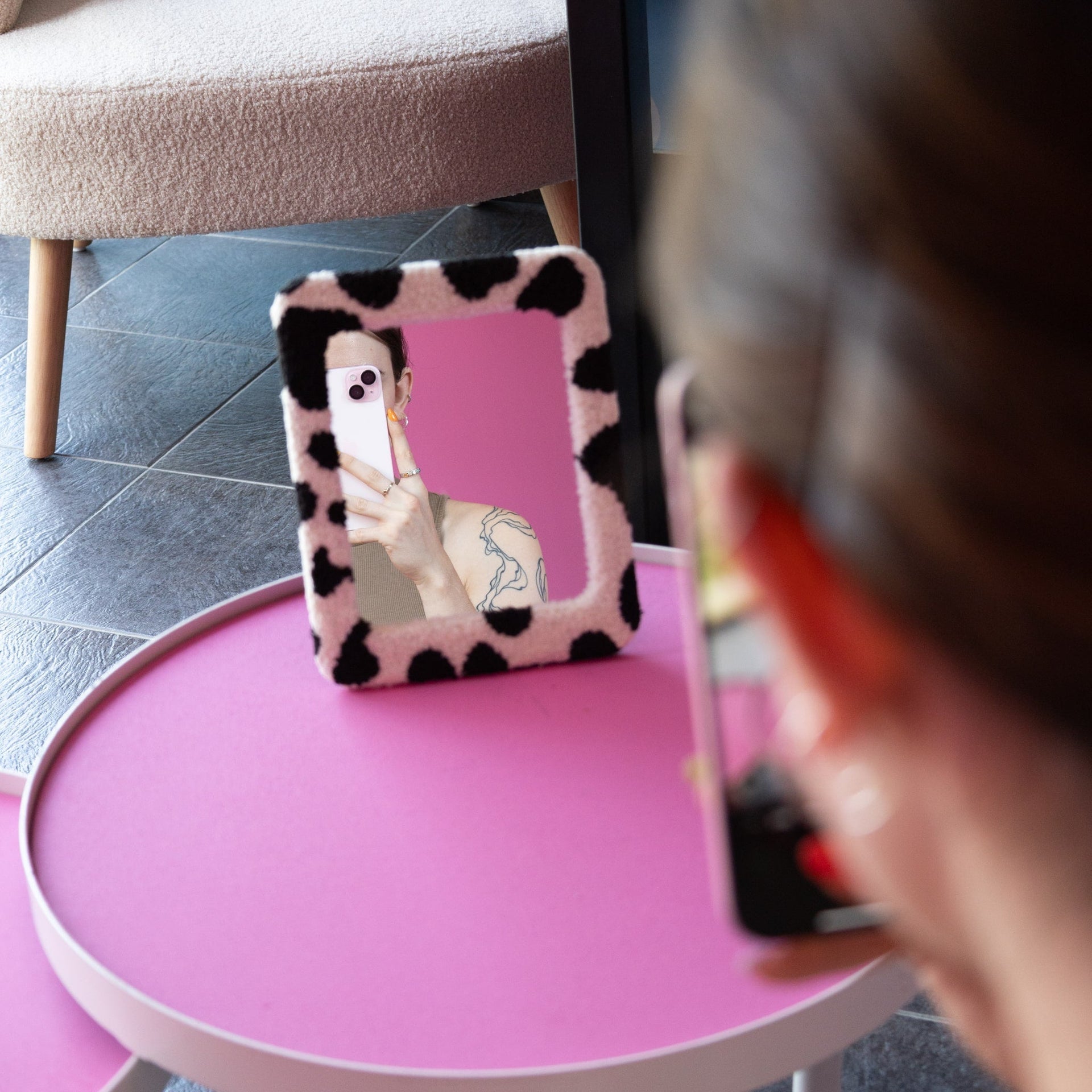 Miroir Vache – Fisura – vue 3