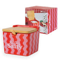 Salière « Stay salty » Rose et Rouge – Fisura