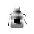 Tablier de Cuisine Vichy Noir – Fisura