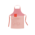Tablier de Cuisine à Carreaux Rouge – Fisura