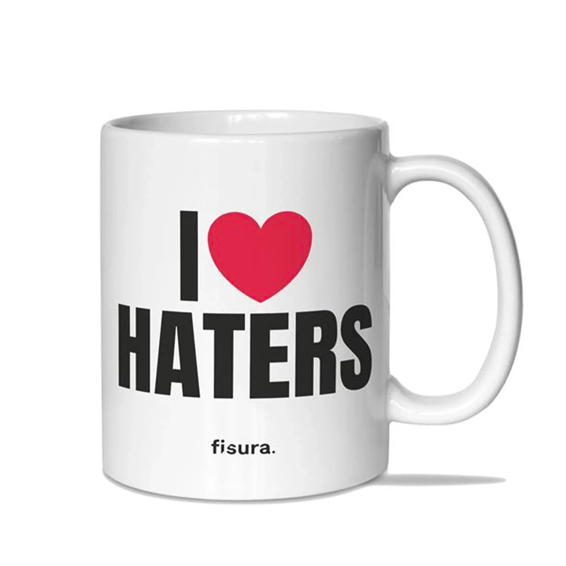 Tasse « I love haters » – Fisura