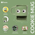 Tasse pour Biscuits Verte – Fisura – vue 4