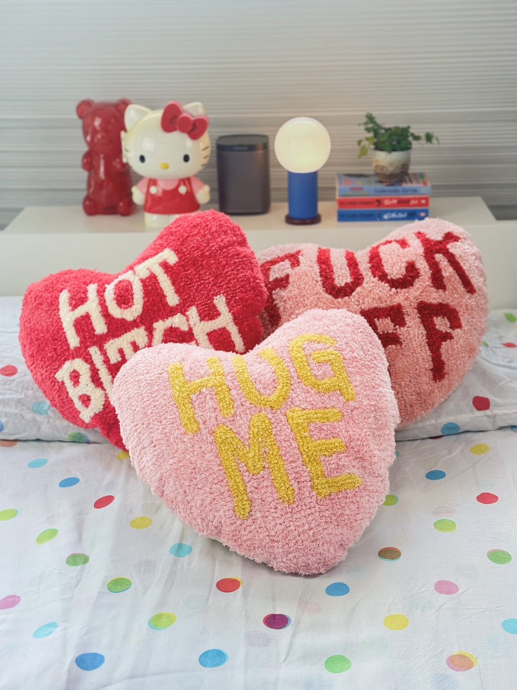 Coussin Cœur « Hug Me » – Bitten