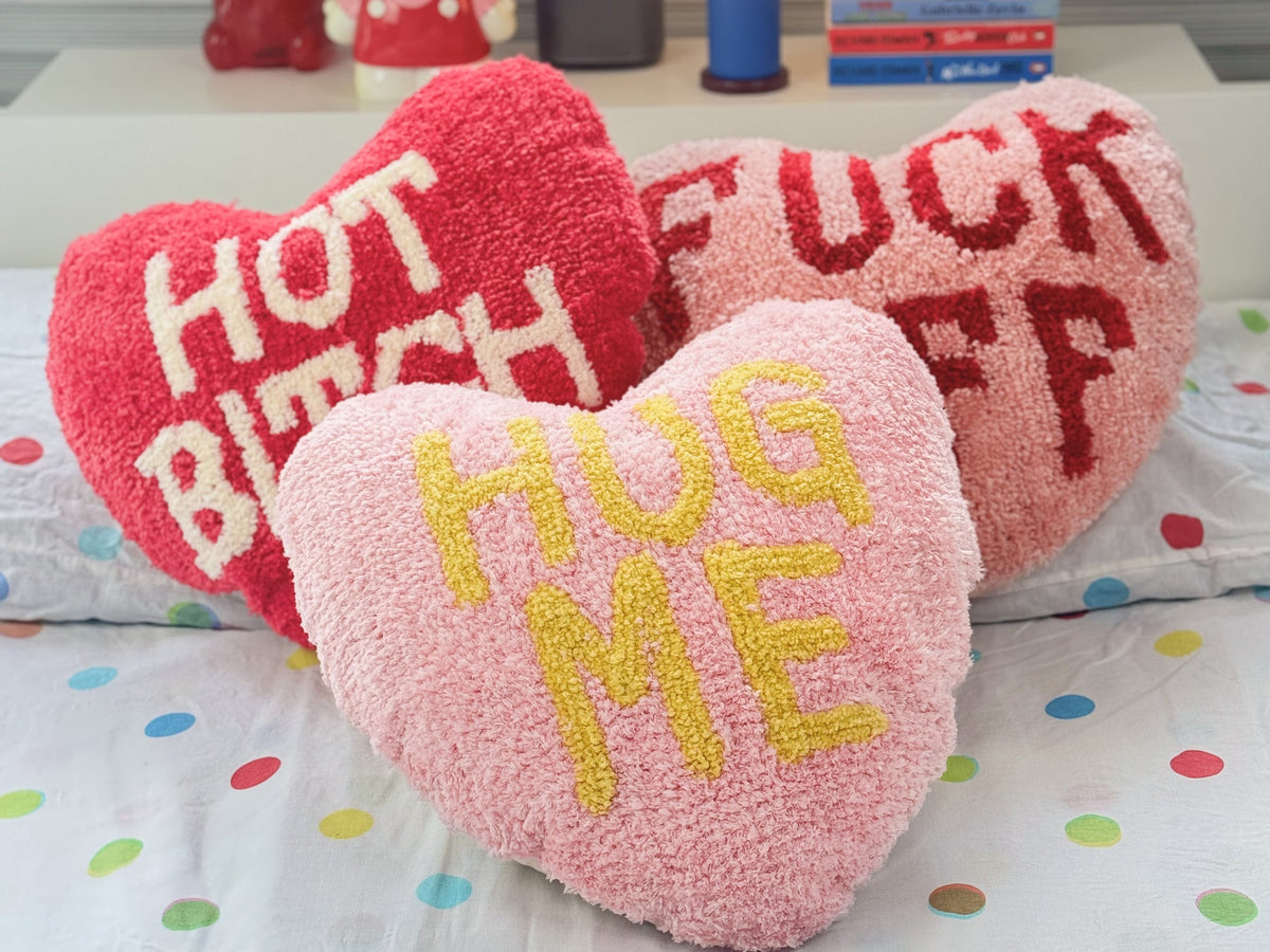 Coussin Cœur « Hug Me » – Bitten