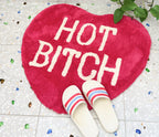 Tapis Cœur « Hot Bitch »