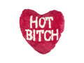 Coussin Cœur « Hot Bitch »