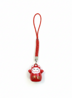 Porte clés Clochette Chat Chanceux Daruma | Objetos de diseño y regalos originales