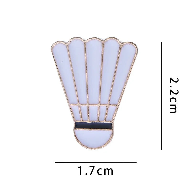 Badminton Pin - Shuttlecock