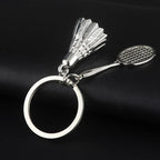 Design-lahja – porte cles badminton 