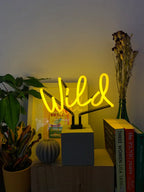 Wilde Neonlampe