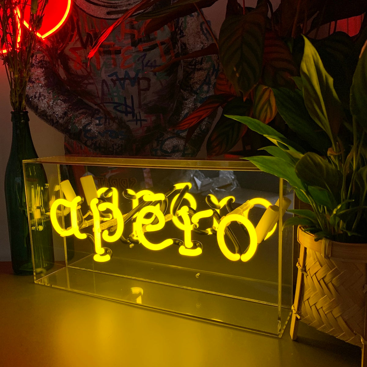 'Apéro' Glass Neon Sign