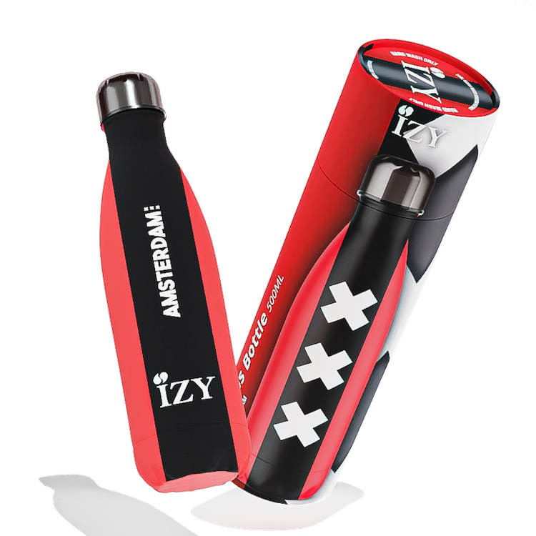 IZY Bottle - Amsterdam Flagge - 500ml