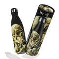 IZY Bottle - Skull with Burning Cigarette - 500ml