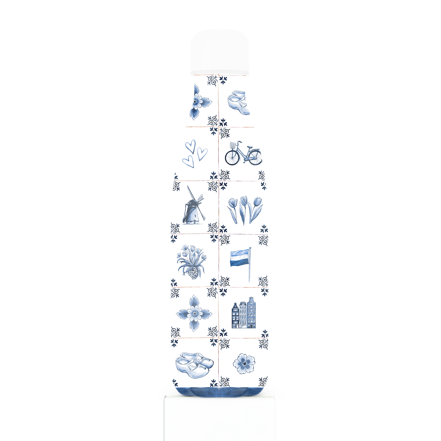 IZY Bottle - Dutch Tiles - 500ml