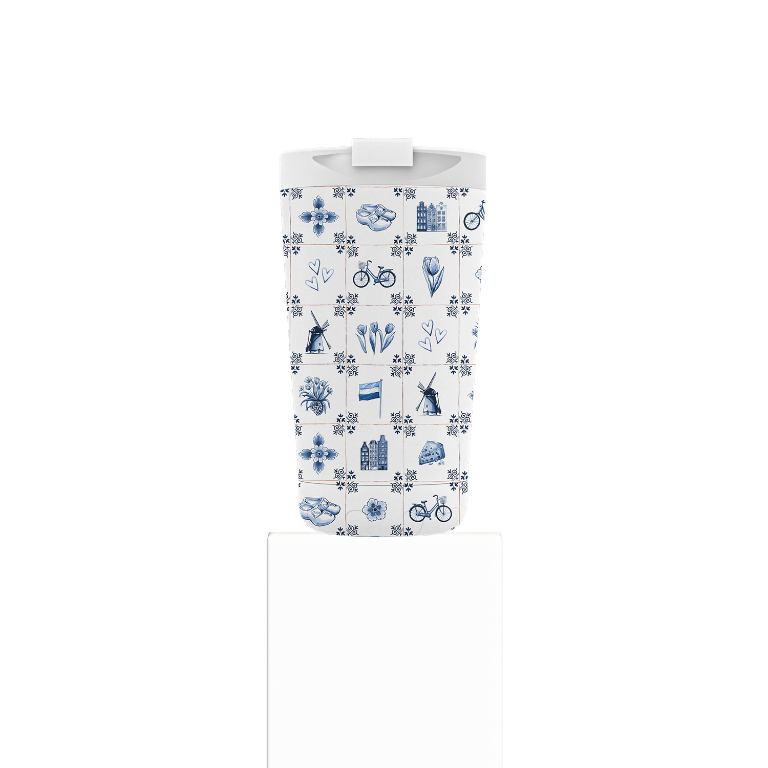 IZY Mug - Dutch Tiles - 350ml