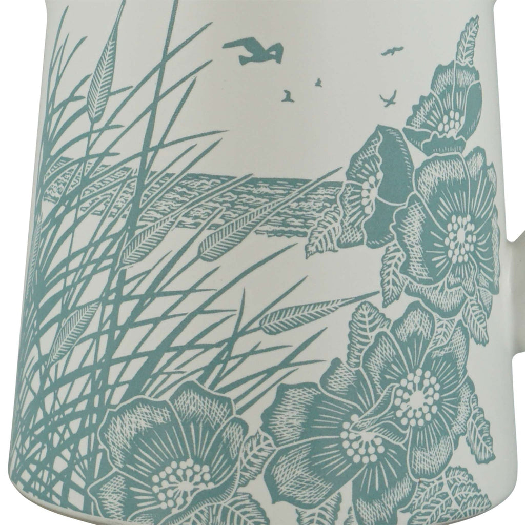 Pichet céramique Kate Heiss - bleu poudré - 500 ml