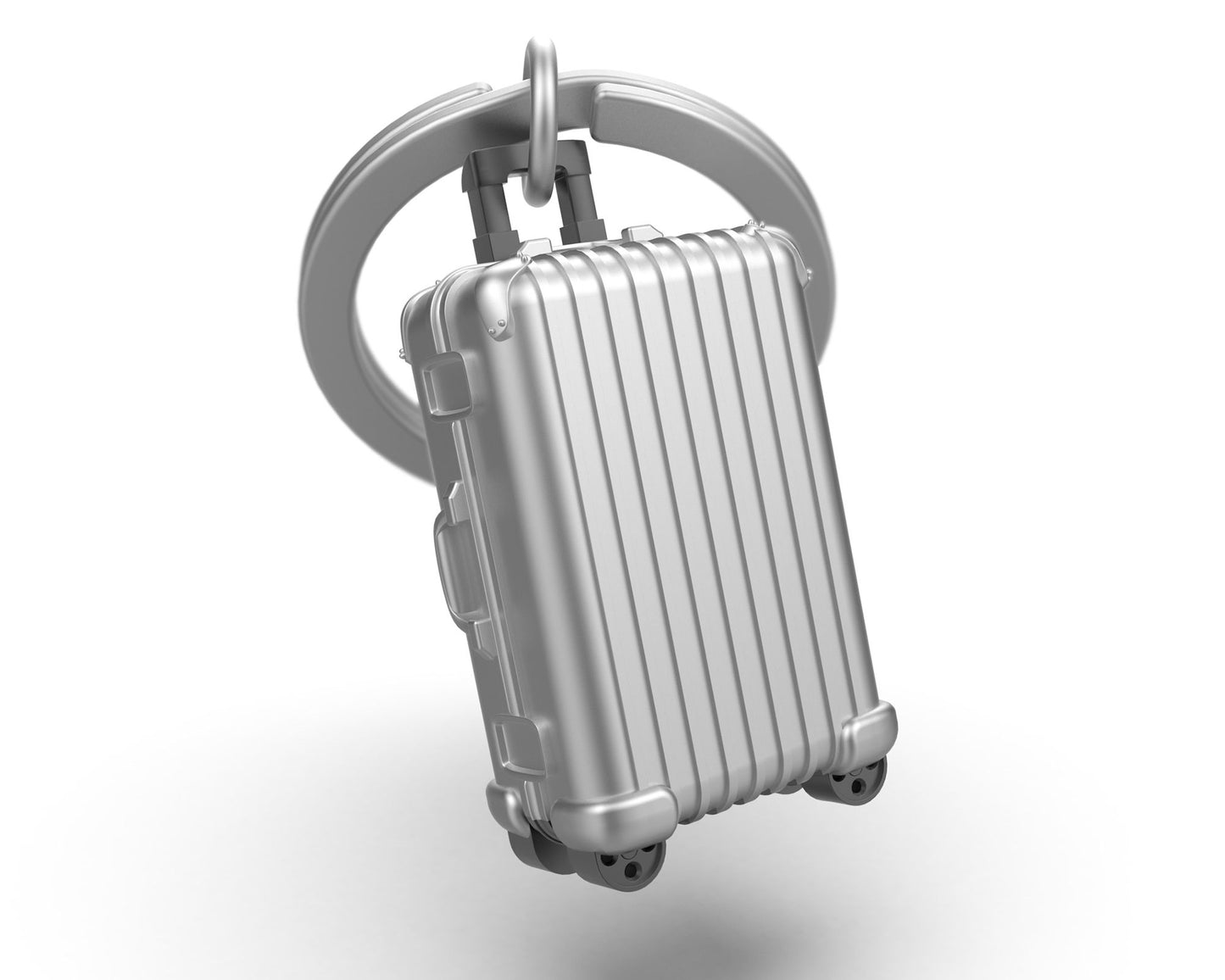 Suitcase key ring