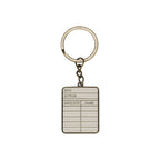 Porte-clés Pulteney Press - Library card