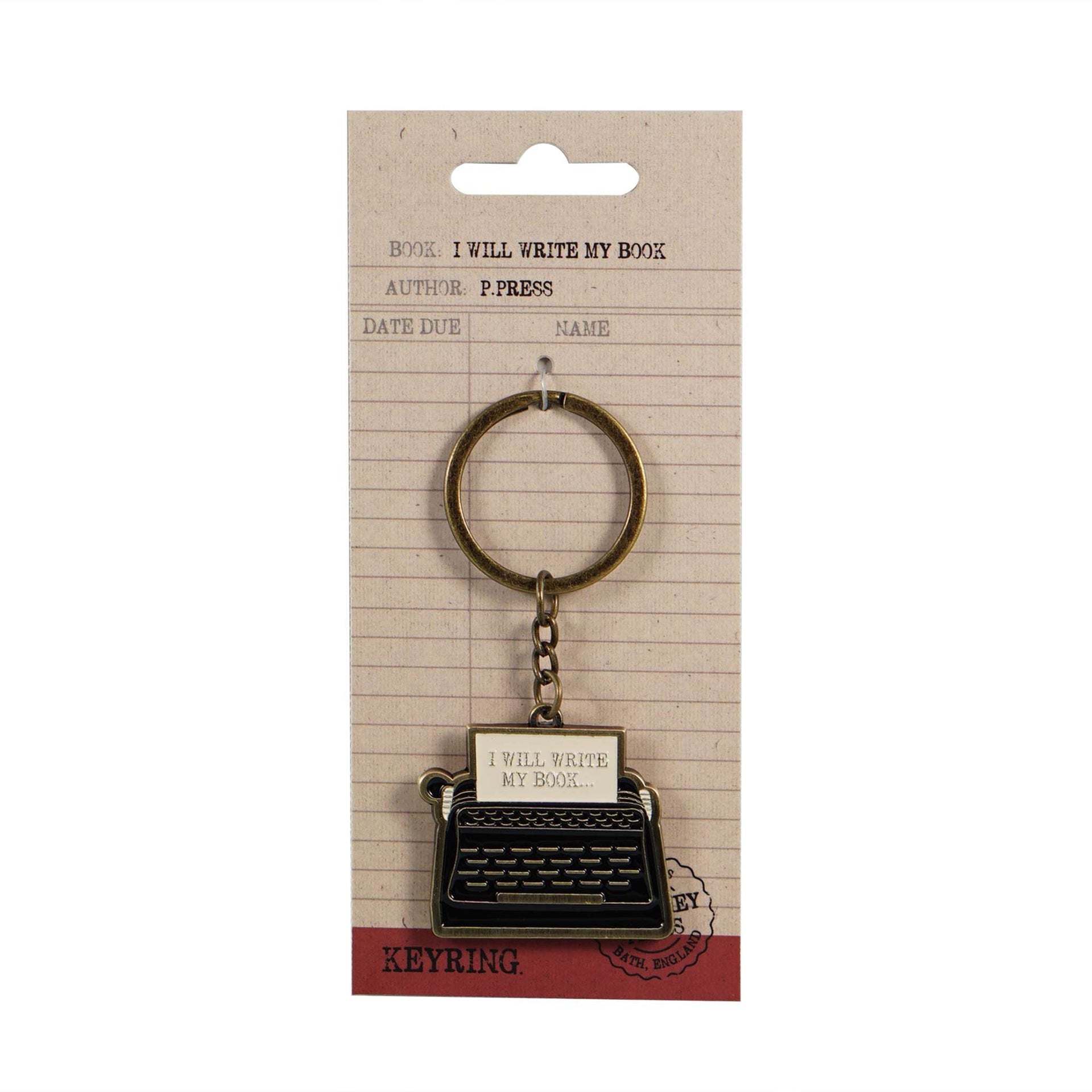 Pulteney Press Keychain I will write