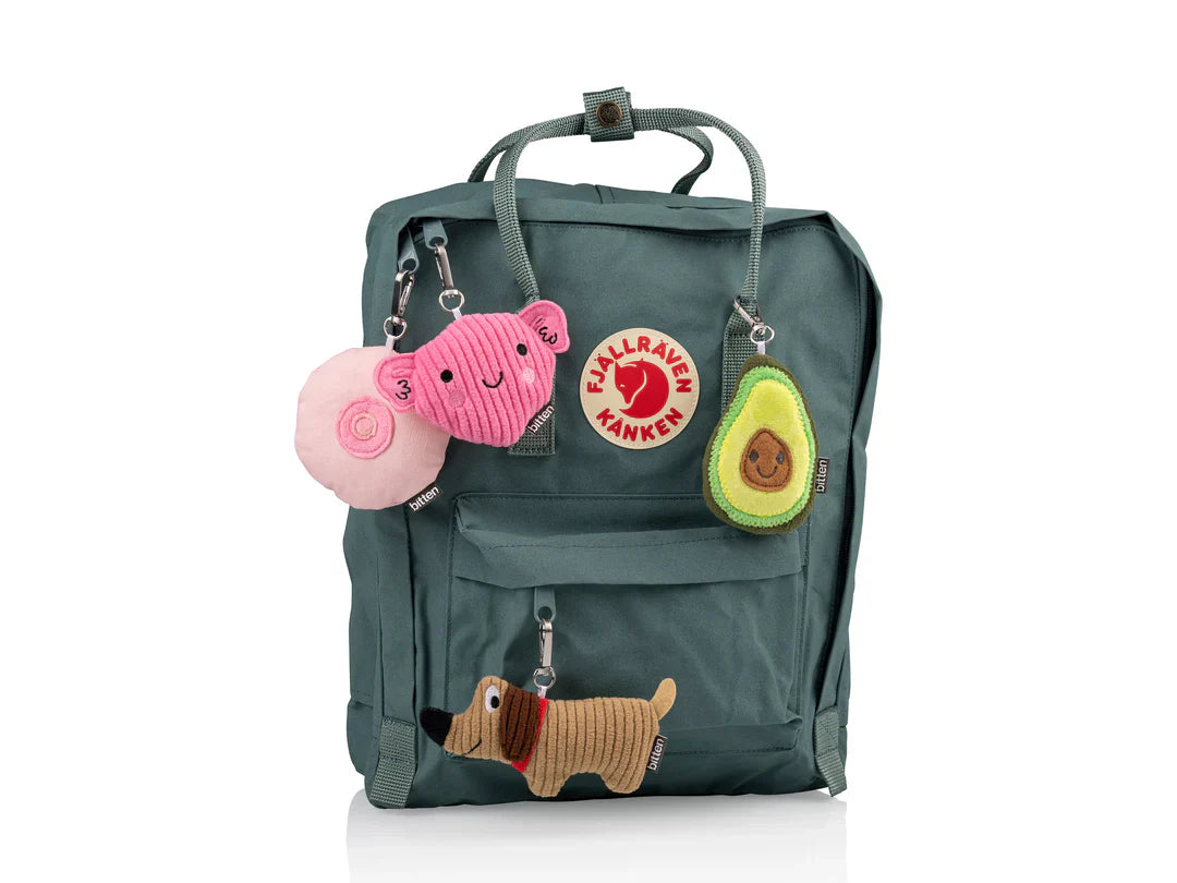 Designcadeau – porte cles peluche teckel bitten