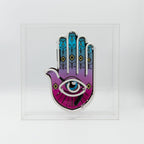 'All Seeing Eye' Large Glass Neon Sign