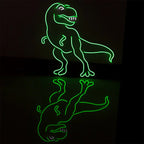 led wall neon dinosaur t rex 