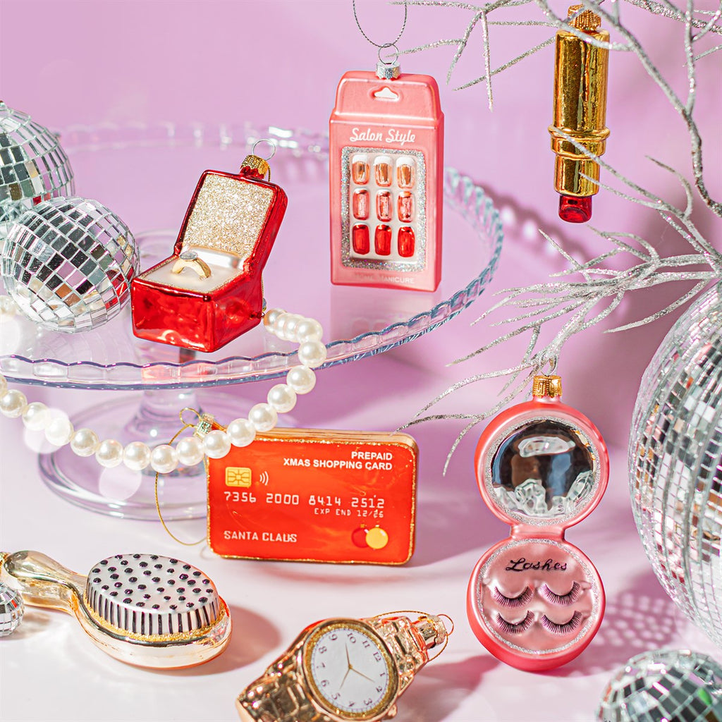 Boule de Noël rouge à lèvres | Design-lahjat ja sisustustuotteet