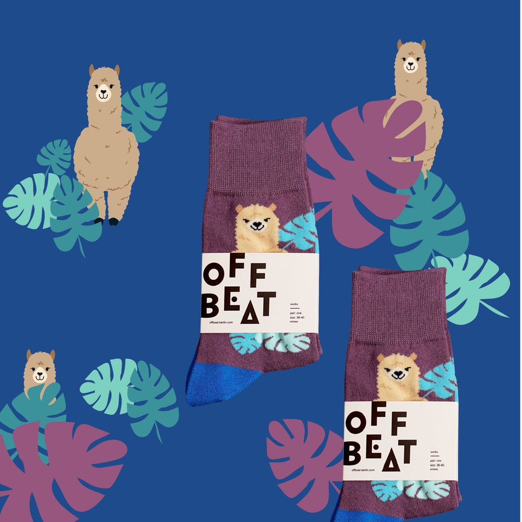 Chaussettes Lama