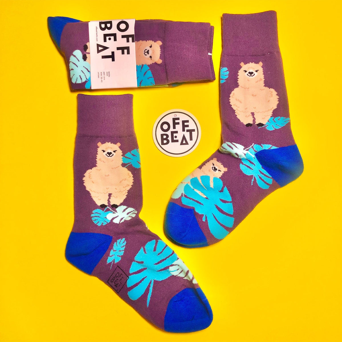 Chaussettes Lama