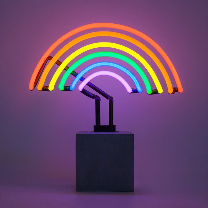 Lampe Néon Arc-en-ciel Locomocean | Boutique d'objets cadeaux designs 