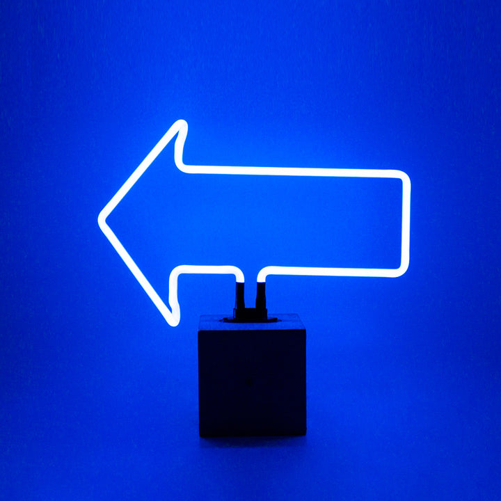Regalo de diseño – neon concrete base arrow NSET ARROW 5060081503505
