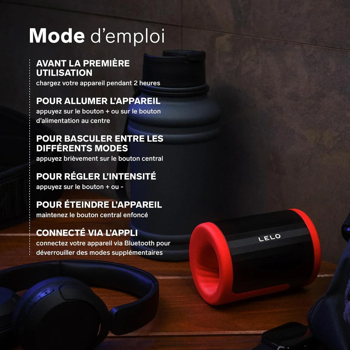 F2S™ – Masturbateur connecté avec coach intégré