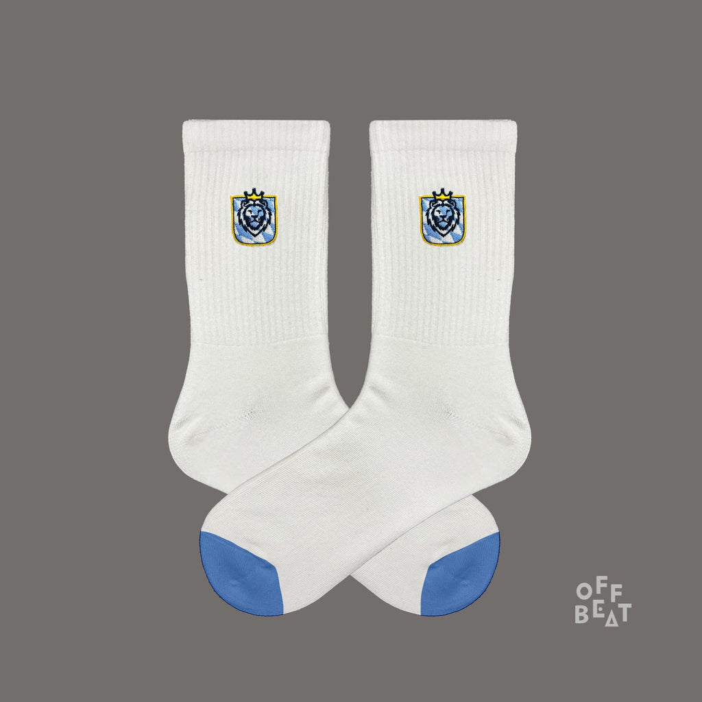 Chaussettes Brodées Lion Bavarois