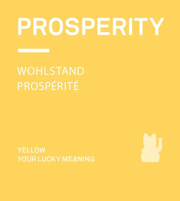 Notebook Chat Chanceux Jaune – visuel Lucky Cat Yellow Prosperity