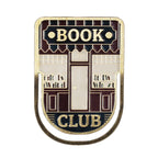 Marque-page en métal Pulteney Press - Book Club