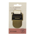 Marque-page en métal Pulteney Press - I Will Write