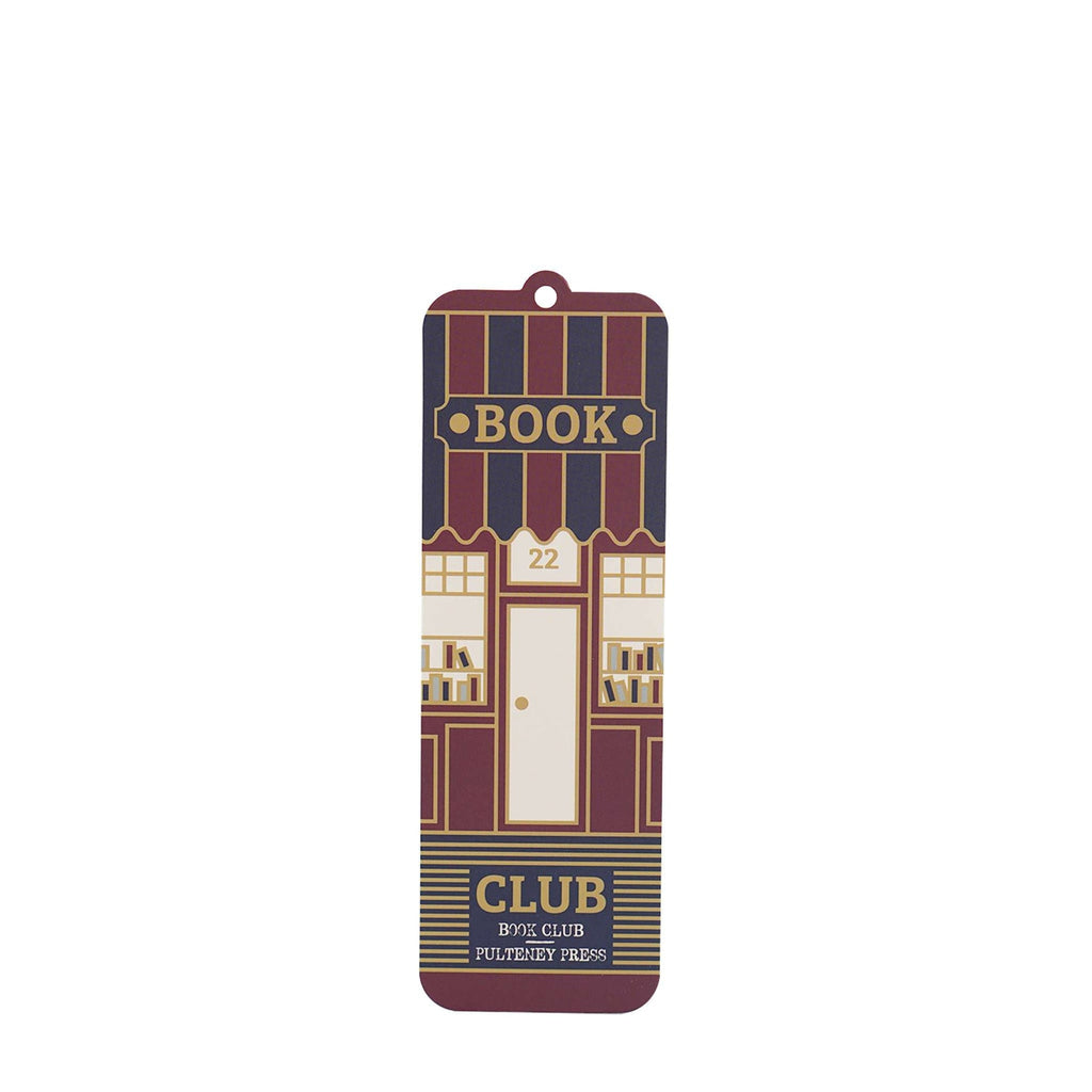 Marque-page avec breloque et pompon Book Club