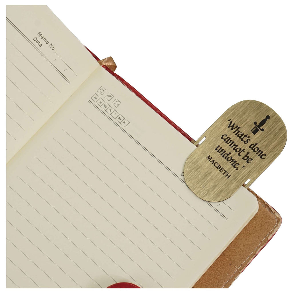 Shakespeare - Macbeth Metal Bookmark
