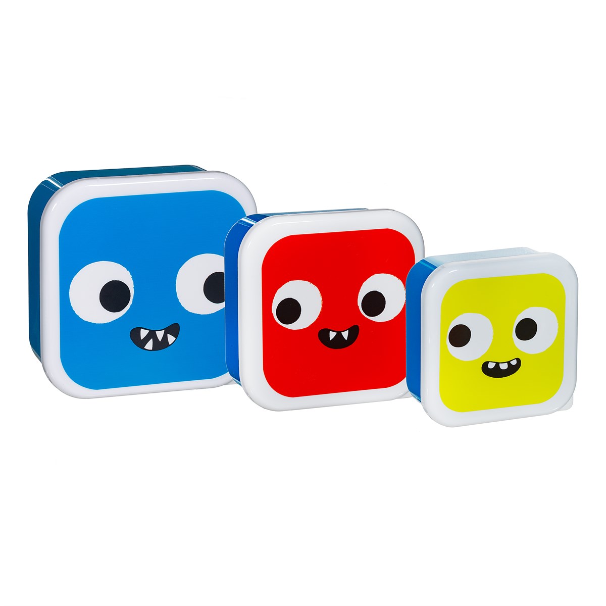 Boîtes à goûter Monstres - Set de 3