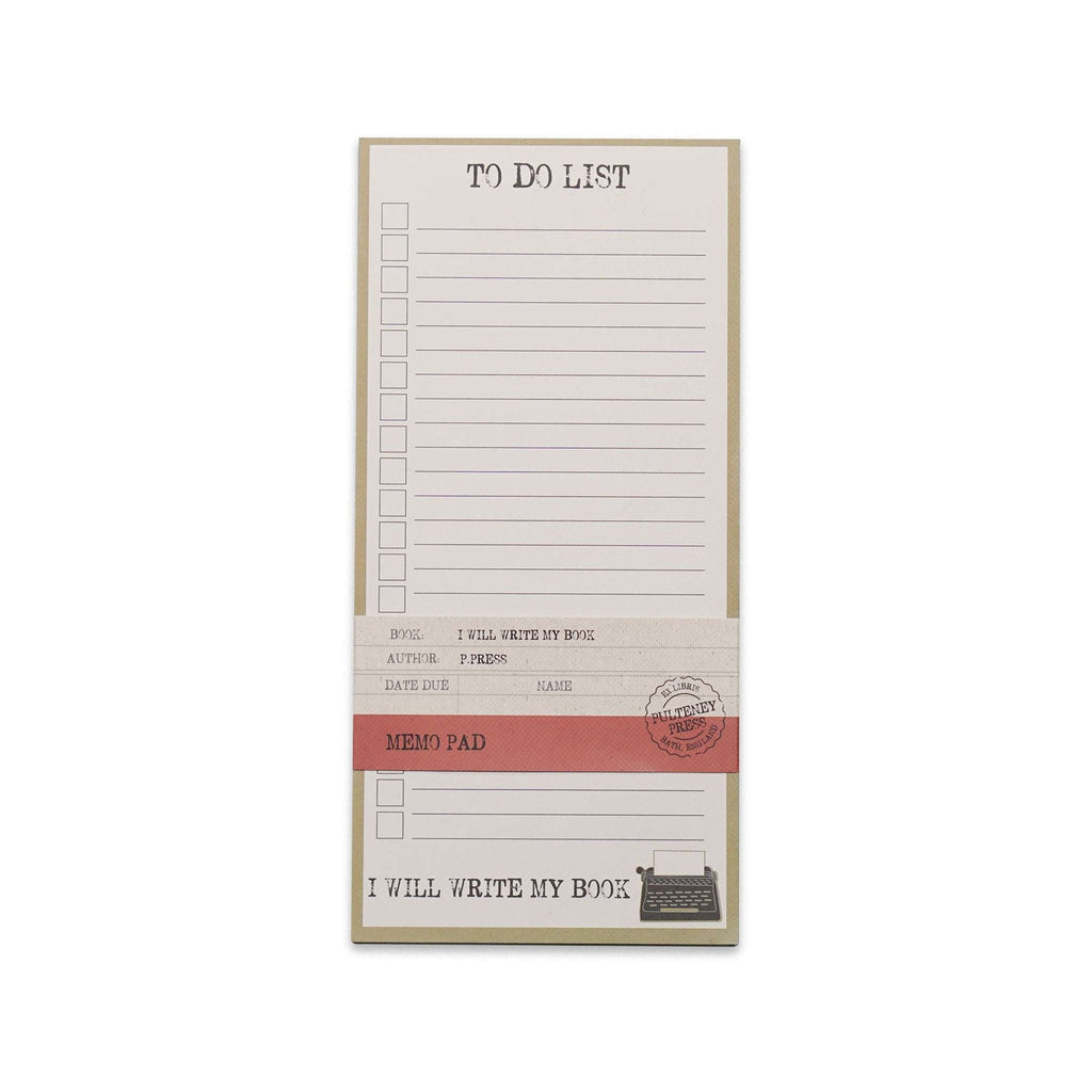 Bloc-notes I Will Write My Book