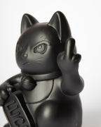 Chat Chanceux « Fuck » Noir