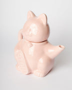 Théière Chat Chanceux Rose