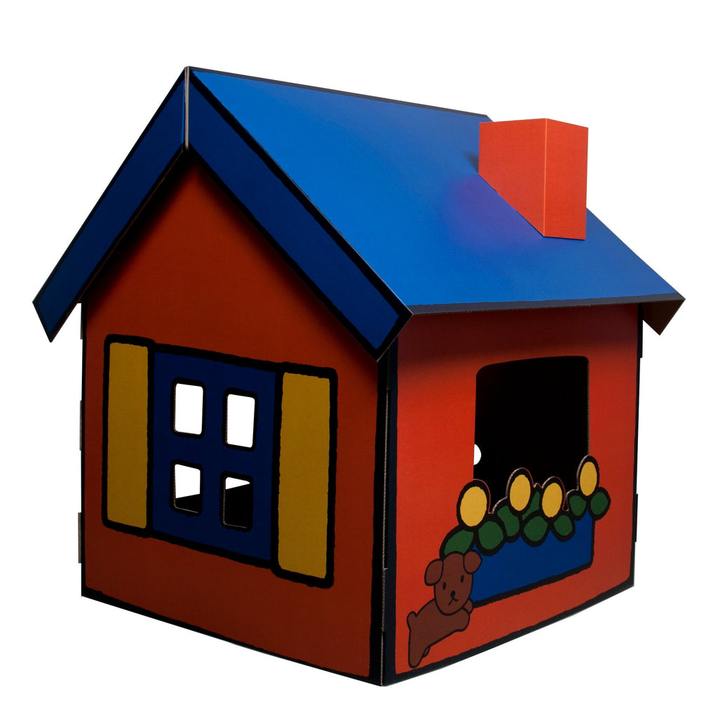 Miffy Rabbit Cardboard Playhouse