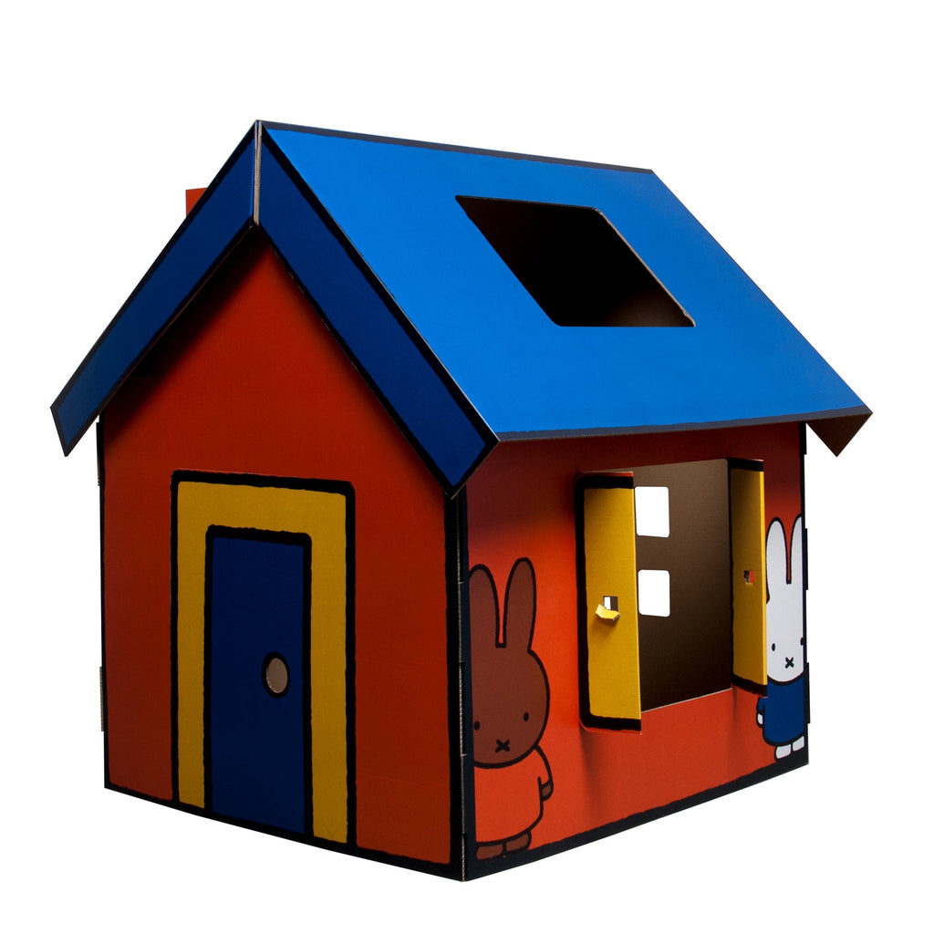 Miffy Rabbit Cardboard Playhouse
