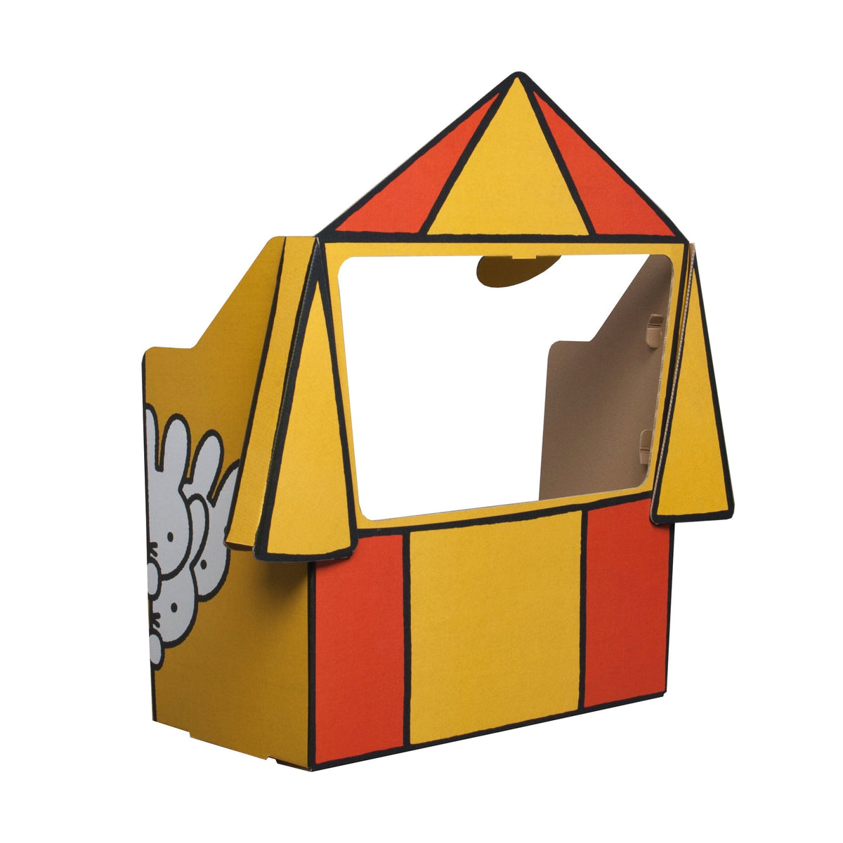 Théâtre de Marionnettes en Carton Lapin Miffy