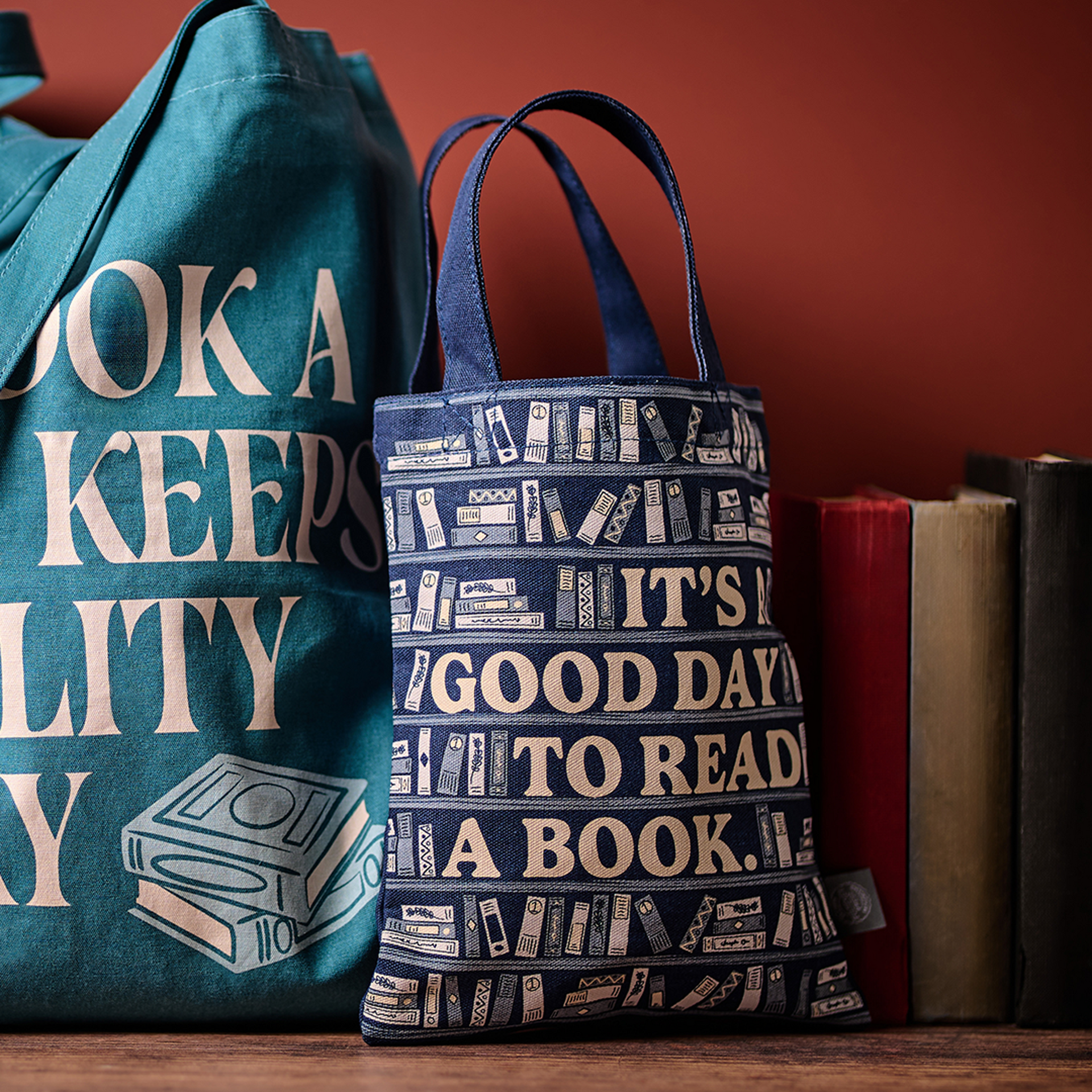 Petit sac cabas It's A Good Day To Read A Book