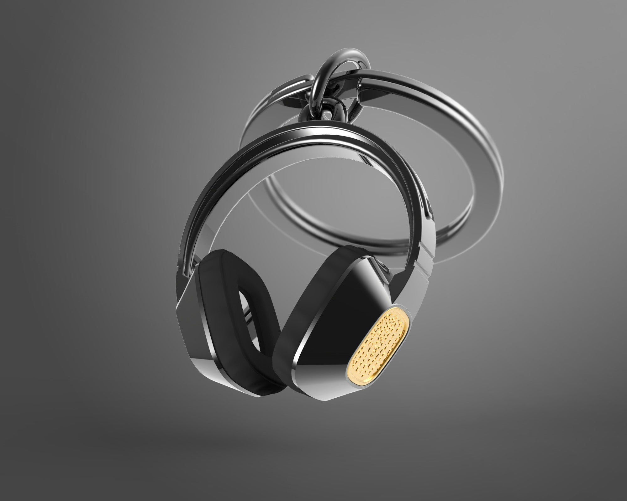 Oggetto regalo di design – Porte clés Casque Vintage Noir Meta[l]morphose | Boutique d'objets cadeaux designs kokochao.com